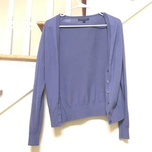 Banana republic blue cardigan